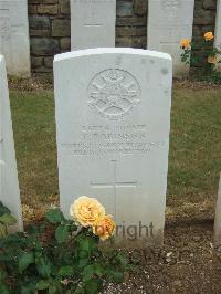 Connaught Cemetery - Robinson, F