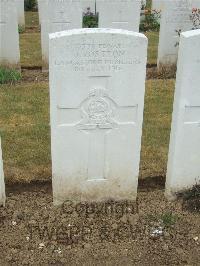 Connaught Cemetery - Rostron, J