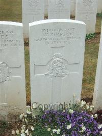 Connaught Cemetery - Simpson, W