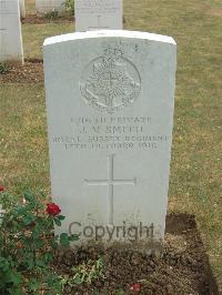 Connaught Cemetery - Smith, James Vernon