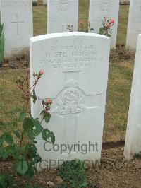 Connaught Cemetery - Stephenson, H