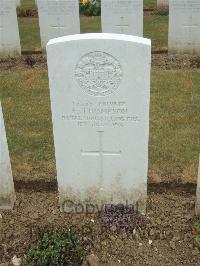 Connaught Cemetery - Thompson, F