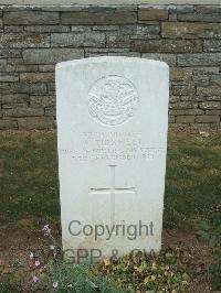 Connaught Cemetery - Tidswell, W