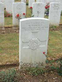 Connaught Cemetery - Warner, H