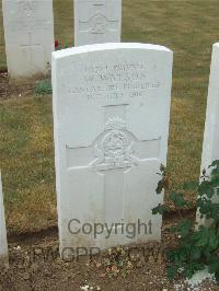 Connaught Cemetery - Watson, W