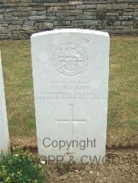 Connaught Cemetery - Wilson, Harry