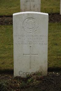 Ancre British Cemetery Beaumont-Hamel - Baldwin, William Joseph