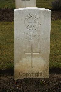 Ancre British Cemetery Beaumont-Hamel - Barker, F