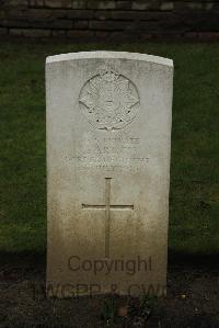 Ancre British Cemetery Beaumont-Hamel - Barlow, J