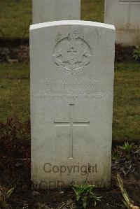 Ancre British Cemetery Beaumont-Hamel - Barrow, Frederick William