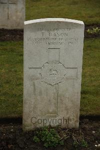 Ancre British Cemetery Beaumont-Hamel - Bason, T