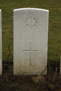 Ancre British Cemetery Beaumont-Hamel - Bayliss, J