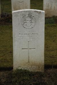 Ancre British Cemetery Beaumont-Hamel - Beeston, E L