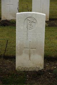 Ancre British Cemetery Beaumont-Hamel - Bell, J I