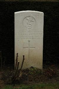 Ancre British Cemetery Beaumont-Hamel - Bickerton, William Rule