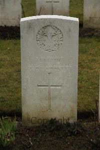 Ancre British Cemetery Beaumont-Hamel - Booth, J