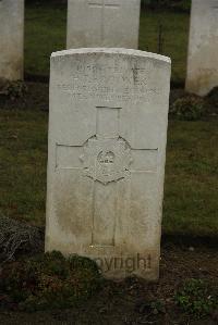 Ancre British Cemetery Beaumont-Hamel - Brooker, H T