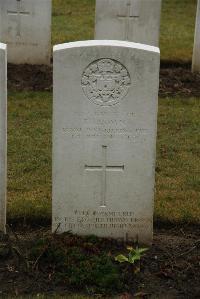 Ancre British Cemetery Beaumont-Hamel - Brown, E