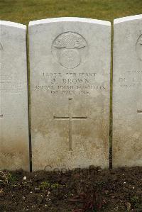 Ancre British Cemetery Beaumont-Hamel - Brown, J