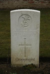 Ancre British Cemetery Beaumont-Hamel - Buchan, David