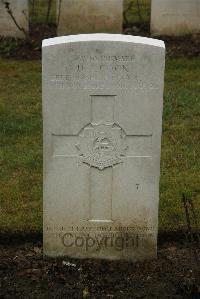 Ancre British Cemetery Beaumont-Hamel - Cook, D J