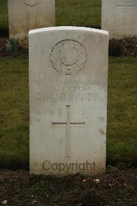 Ancre British Cemetery Beaumont-Hamel - Cooper, A