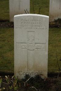 Ancre British Cemetery Beaumont-Hamel - Costello, P