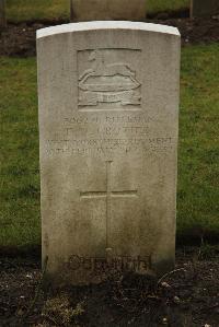 Ancre British Cemetery Beaumont-Hamel - Crozier, Frederick James