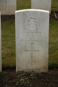 Ancre British Cemetery Beaumont-Hamel - Dawson, A T