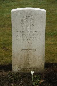 Ancre British Cemetery Beaumont-Hamel - Drummond, C