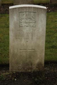 Ancre British Cemetery Beaumont-Hamel - Eaddie, H