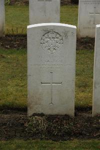 Ancre British Cemetery Beaumont-Hamel - English, A