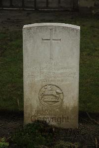 Ancre British Cemetery Beaumont-Hamel - French, Bertram St. George