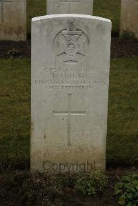 Ancre British Cemetery Beaumont-Hamel - Friend, H