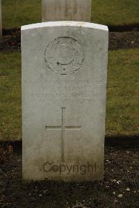 Ancre British Cemetery Beaumont-Hamel - Graham, William