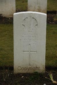 Ancre British Cemetery Beaumont-Hamel - Graves, W J