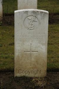 Ancre British Cemetery Beaumont-Hamel - Griffiths, E