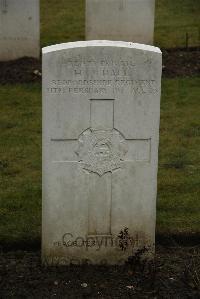 Ancre British Cemetery Beaumont-Hamel - Hall, Herbert James