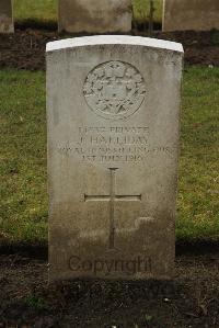 Ancre British Cemetery Beaumont-Hamel - Halliday, J