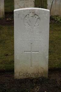 Ancre British Cemetery Beaumont-Hamel - Hamill, R M