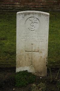 Ancre British Cemetery Beaumont-Hamel - Hancock, D