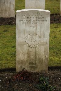 Ancre British Cemetery Beaumont-Hamel - Holloway, A