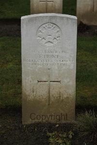 Ancre British Cemetery Beaumont-Hamel - Hunt, Frederick