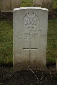 Ancre British Cemetery Beaumont-Hamel - Isted, H H