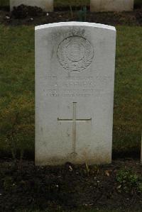 Ancre British Cemetery Beaumont-Hamel - Jeffreys, Arthur