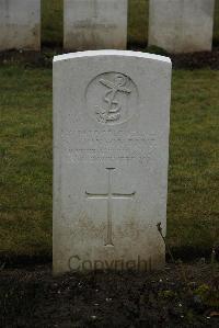 Ancre British Cemetery Beaumont-Hamel - Johnson, S