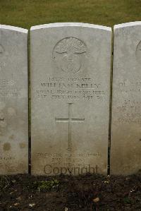 Ancre British Cemetery Beaumont-Hamel - Kelly, W