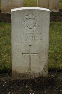 Ancre British Cemetery Beaumont-Hamel - Laflin, Ernest Alfred