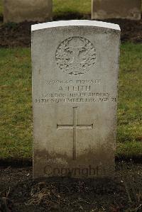 Ancre British Cemetery Beaumont-Hamel - Leith, Alexander