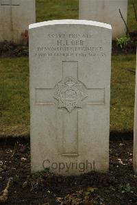 Ancre British Cemetery Beaumont-Hamel - Lobb, H